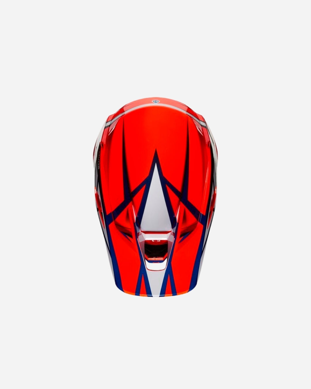 Casque Fox Racing V3 Idol - Orange/Bleu