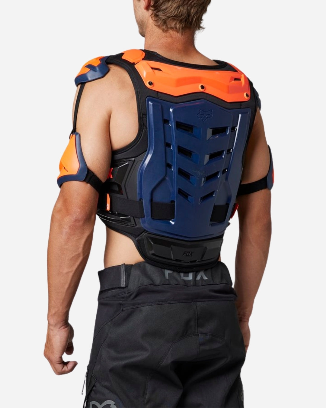 Plastron CE Fox Racing Raptor - Bleu marine