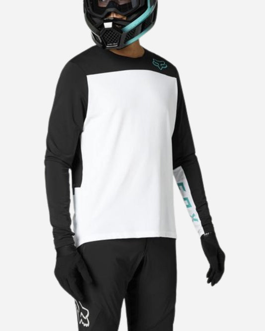 Maillot manches longues Fox Racing Defend Delta - Blanc