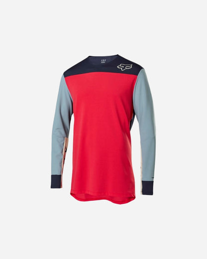 Maillot manches longues Fox Racing Defend Delta - Rouge Vif