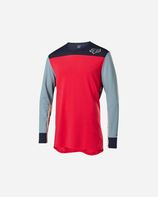 Maillot manches longues Fox Racing Defend Delta - Rouge Vif