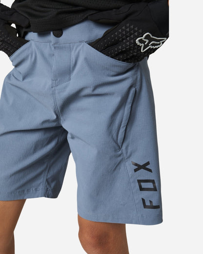 Short Enfant Fox Racing Ranger - Bleu