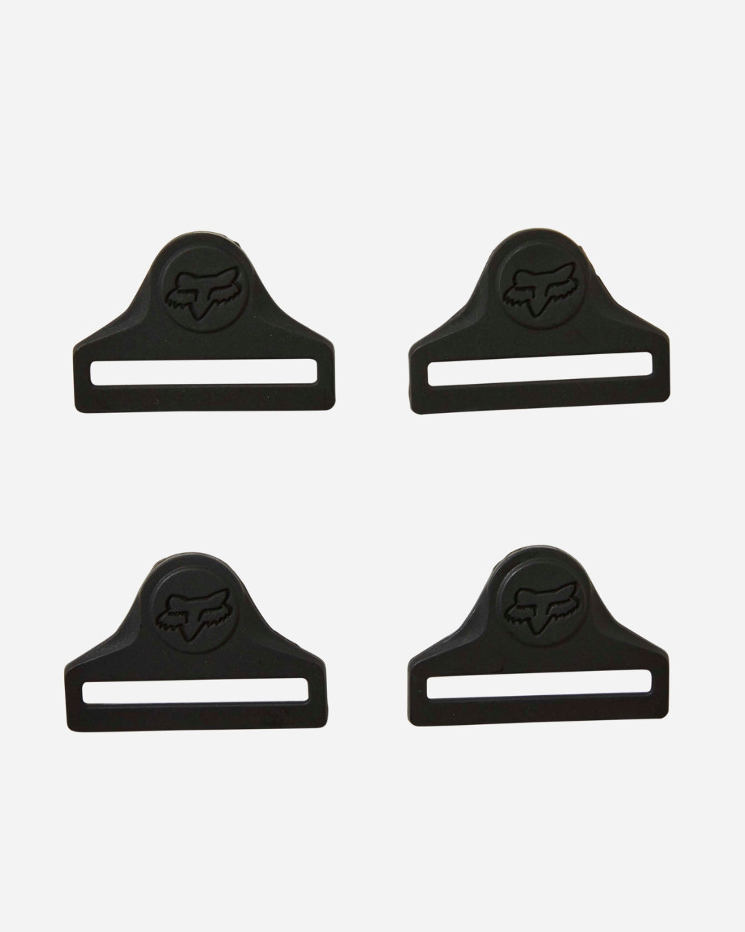 Anneaux en D pour genouillères Fox Racing Titan - Pack de 4 Noir