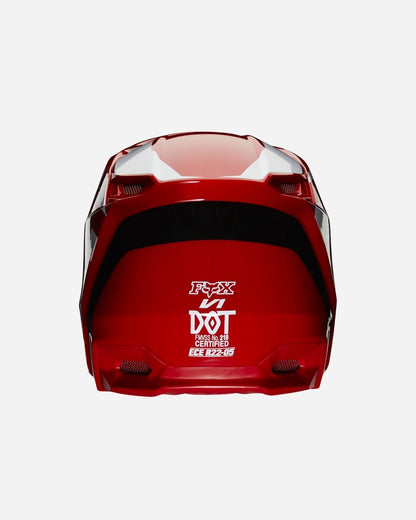 Casque Fox Racing V1 Prix - Rouge flamme