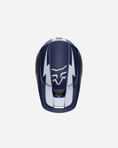 Fox Racing V1 Werd Helm – Marineblau