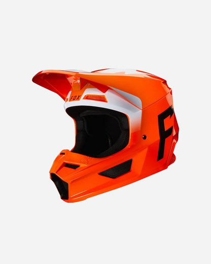 Fox Racing V1 Werd Helm – Fluoreszierendes Orange