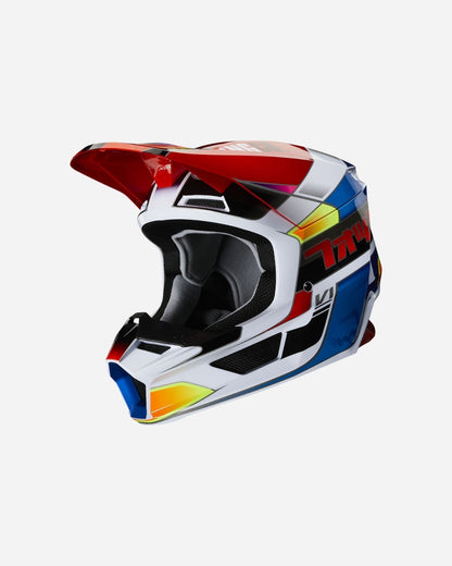 Casque Fox Racing V1 Yorr - Bleu/Rouge