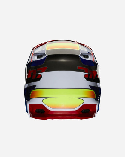 Casque Fox Racing V1 Yorr - Bleu/Rouge