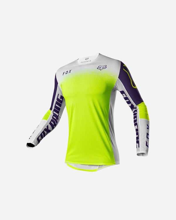 Maglia Fox Racing Flexair Honr - Viola/Giallo
