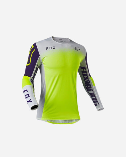 Maillot Fox Racing Flexair Honr - Violet/Jaune