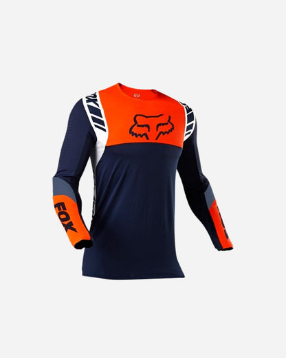Maillot Fox Racing Flexair Mach One - Bleu marine