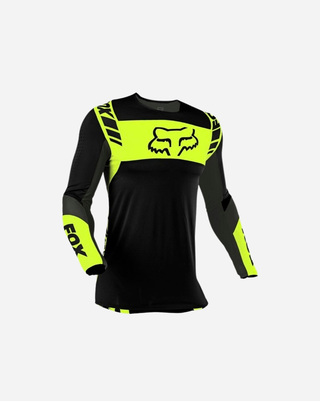 Maillot Fox Racing Flexair Mach One - Noir/Jaune