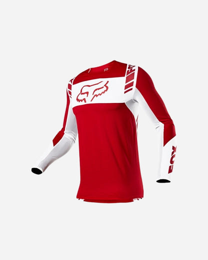 Maillot Fox Racing Flexair Mach One - Rouge flamme