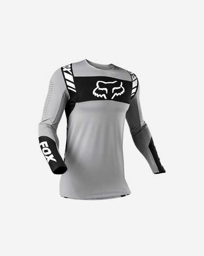Maillot Fox Racing Flexair Mach One - Gris acier