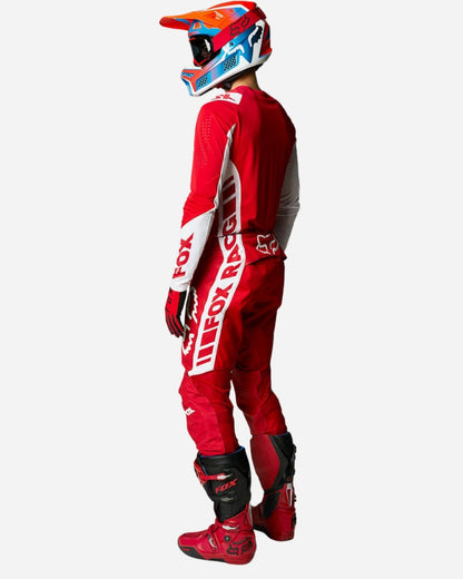 Pantaloni Fox Racing Flexair Mach One - Rosso fiamma