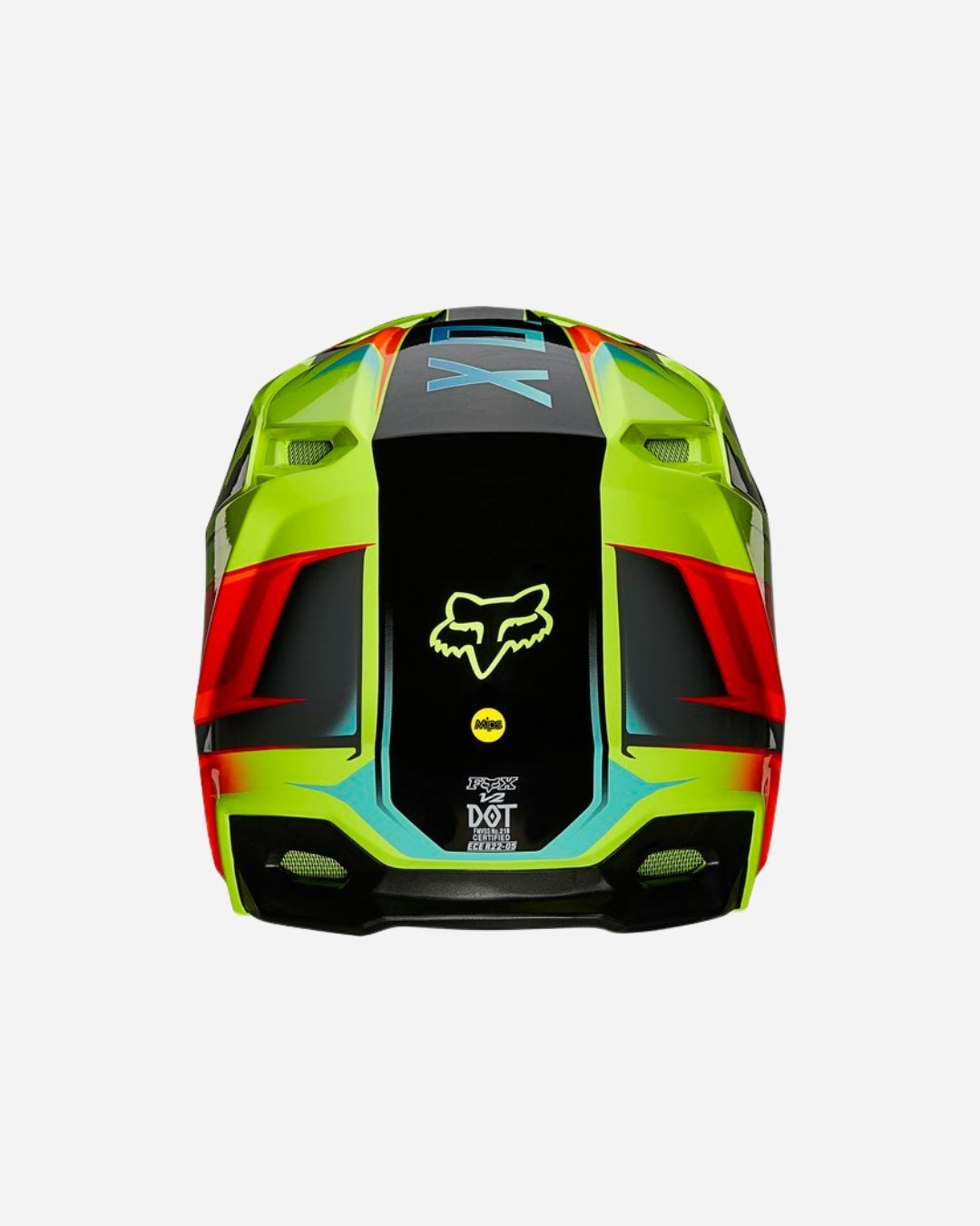 Casque Fox Racing V2 Leen - Multicolore