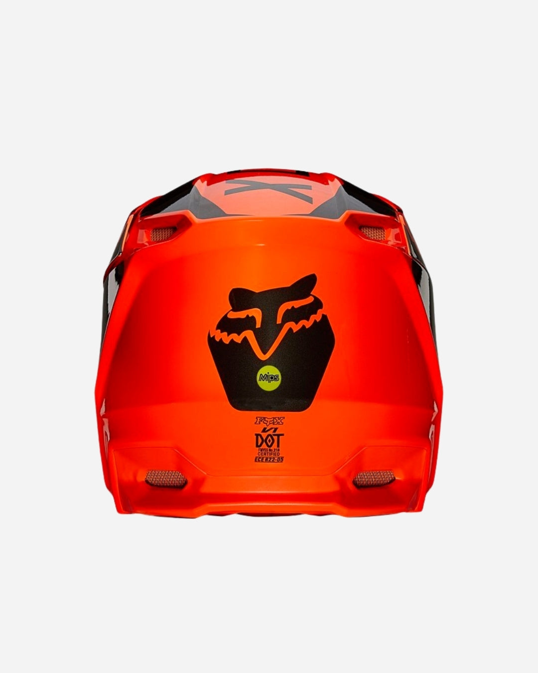 Casque Fox Racing V1 Revn - Orange fluo