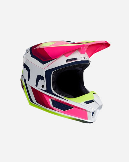 Casque Fox Racing V1 Tro - Jaune fluo