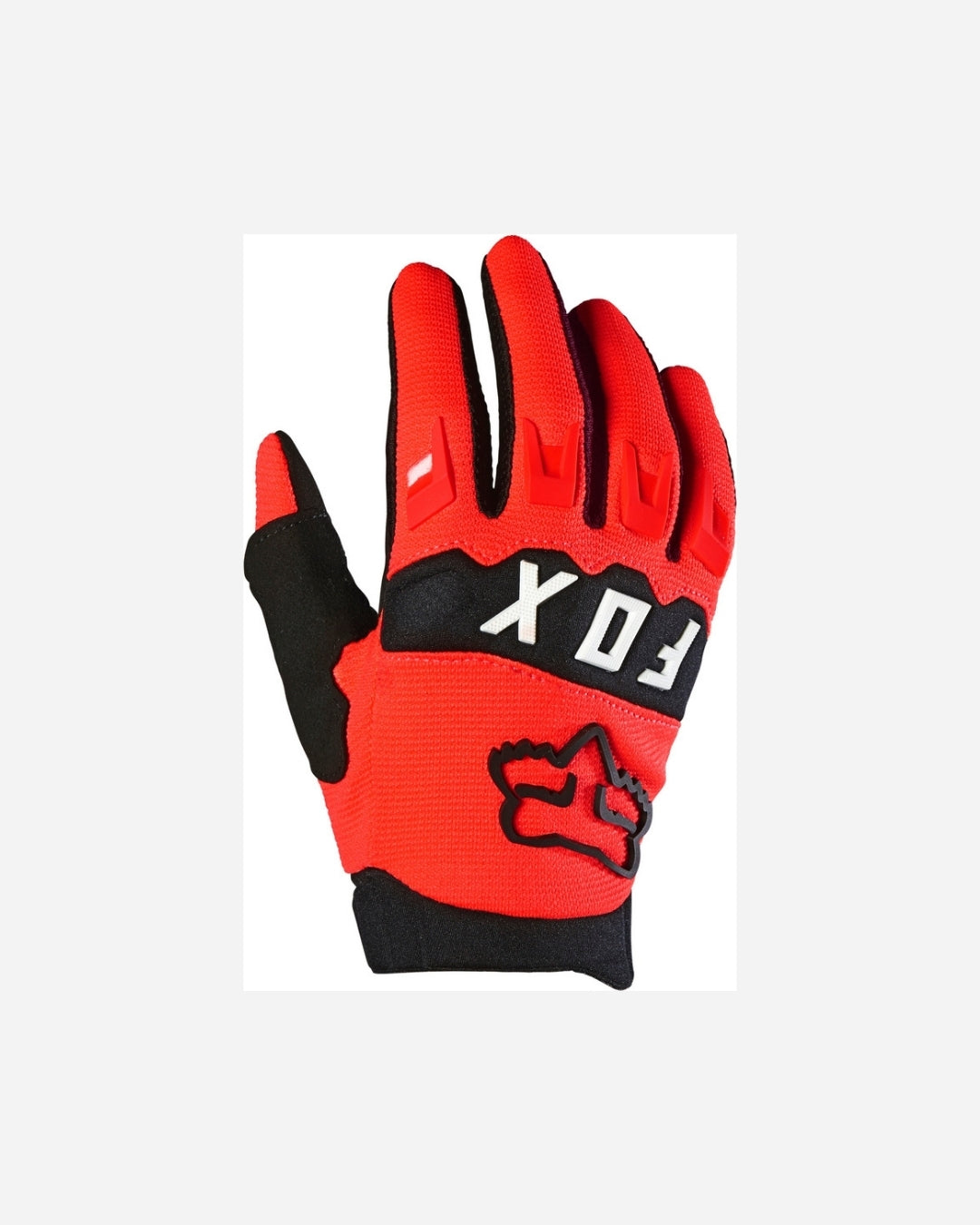 Fox Racing Dirtpaw Kinderhandschuhe – Fluoreszierendes Rot