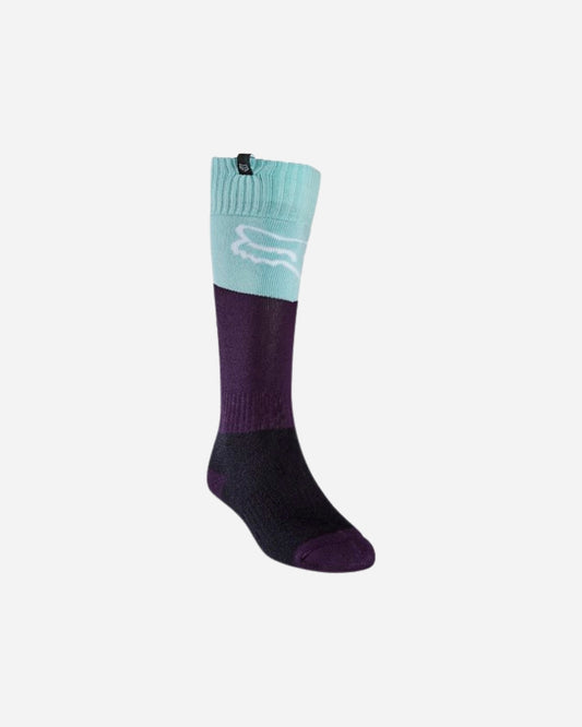 Chaussettes longues femme Fox Racing Revn - Aqua