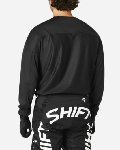 Shift Racing White Label Bliss Jersey – Schwarz/Weiß