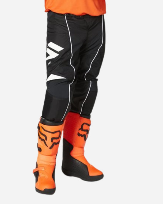 Shift Racing White Label Rokr Hose – Schwarz/Weiß