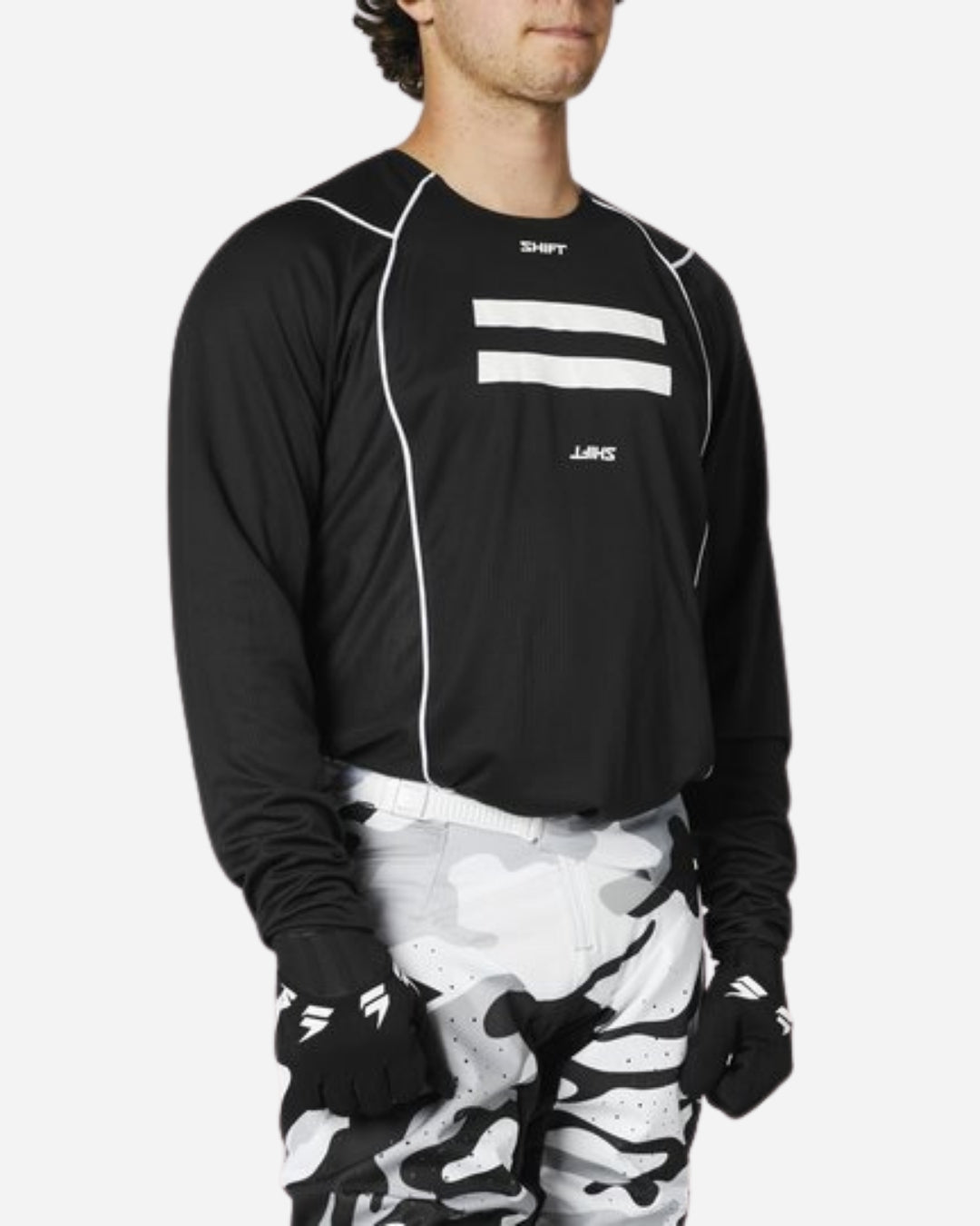 Maillot Shift Racing White Label G.I. Fro - Noir