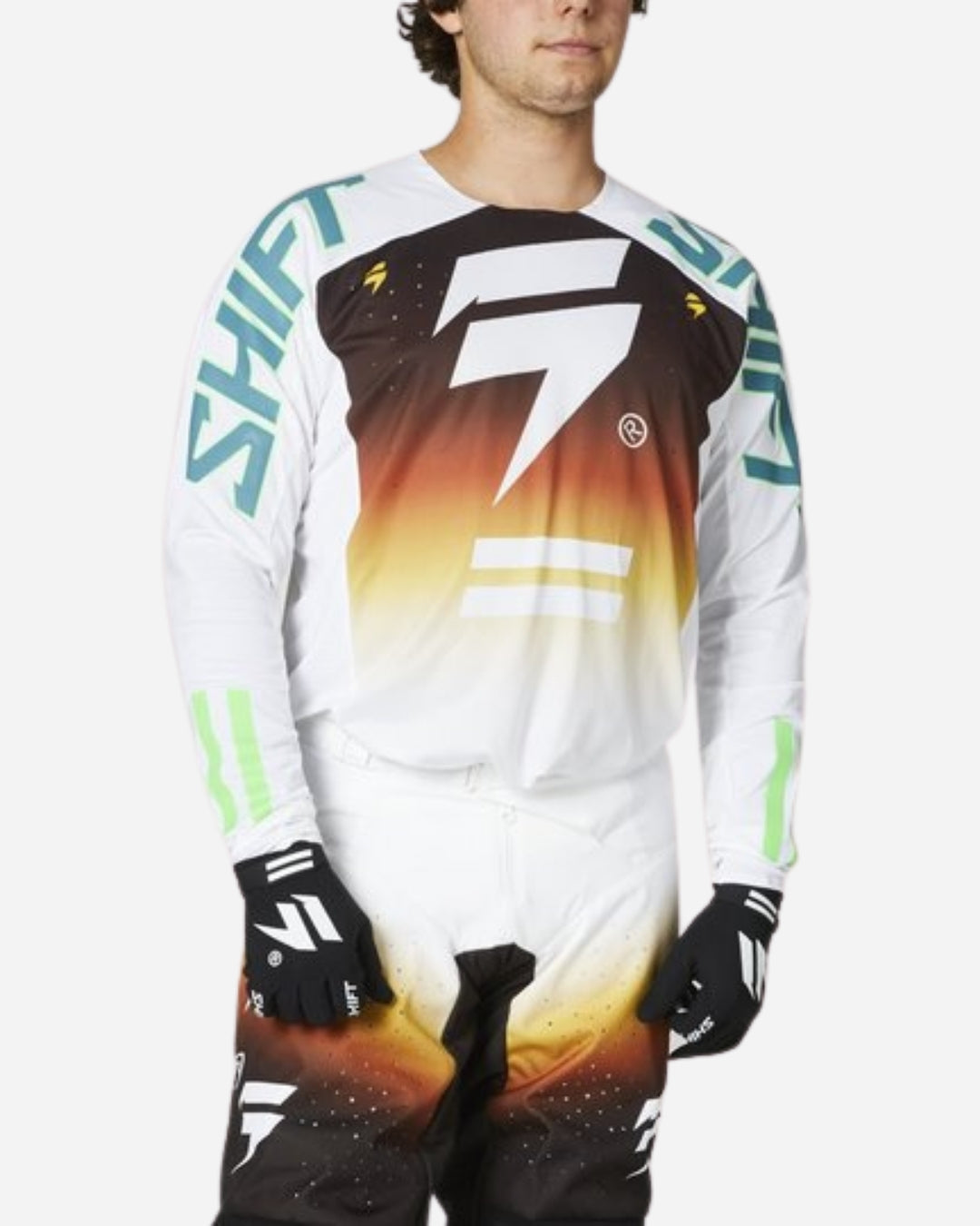 Maillot Shift Racing Black Label Lean - Sunset