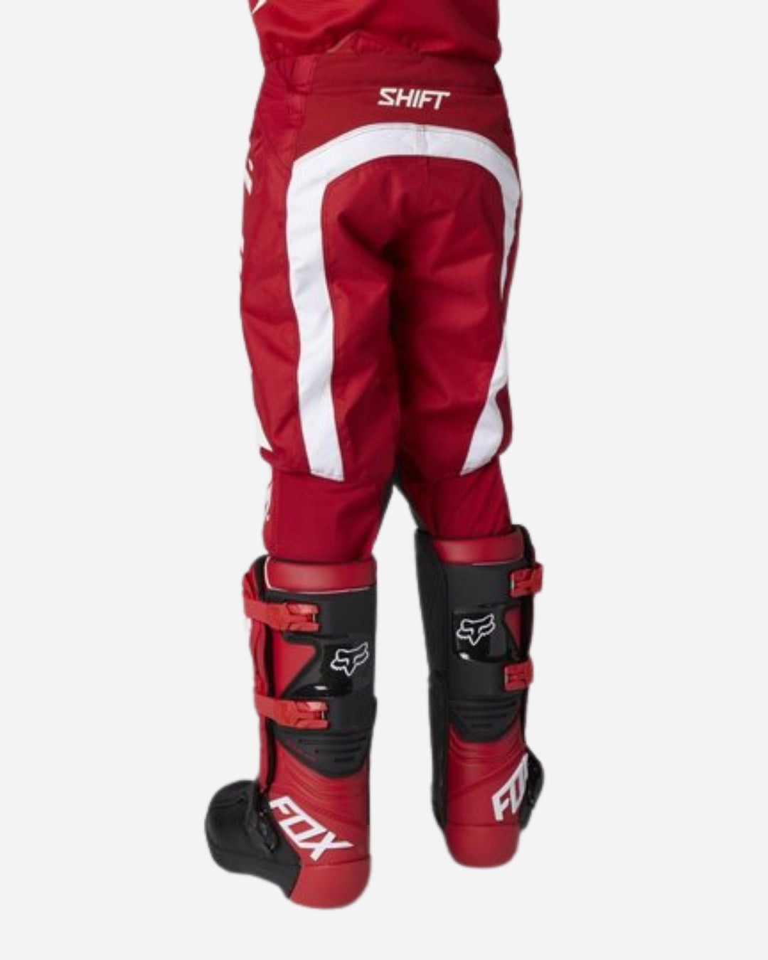 Pantalon Enfant Shift Racing White Label Trac - Rouge