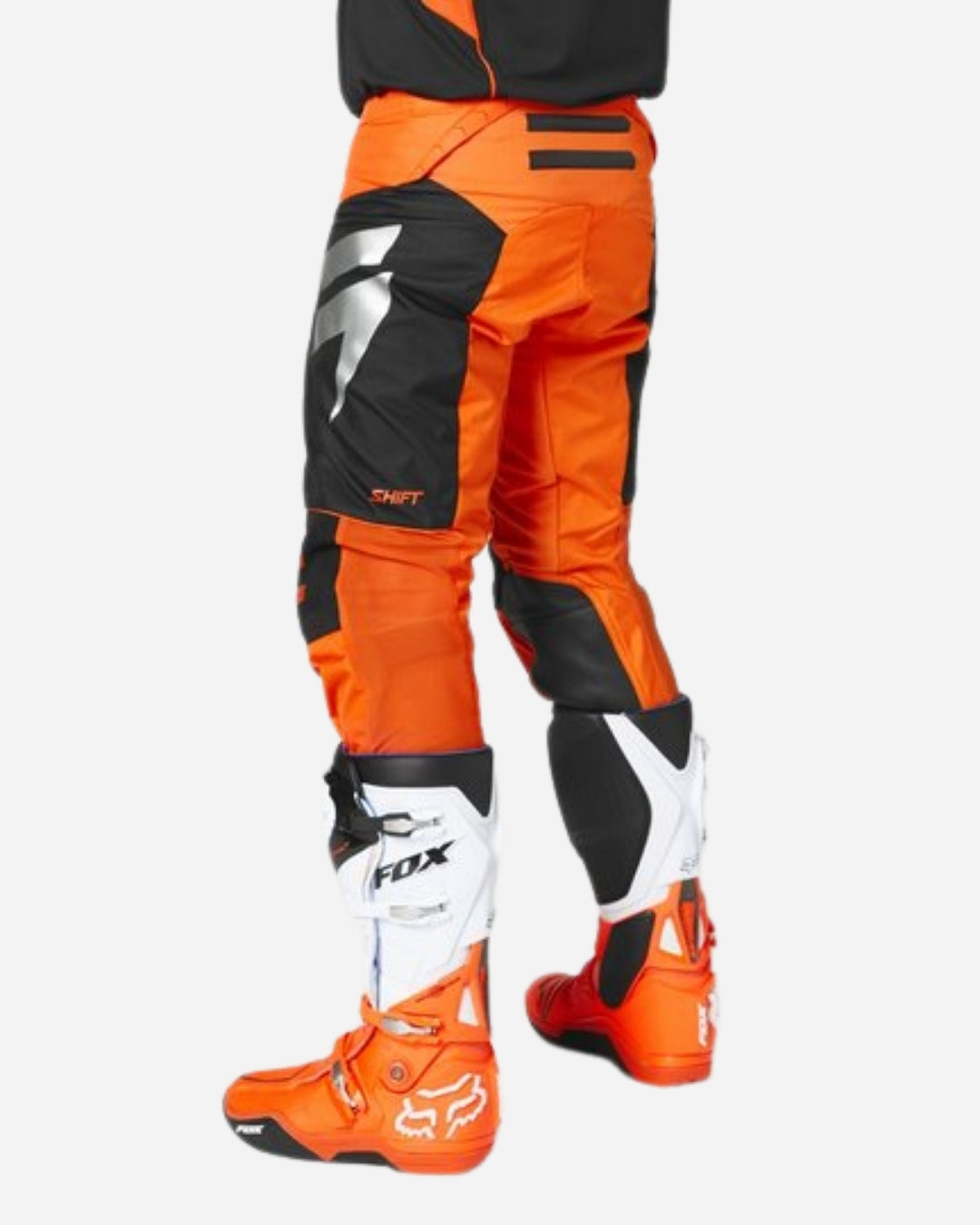 Pantaloni Shift Racing Black Label Veem BLD - Arancione