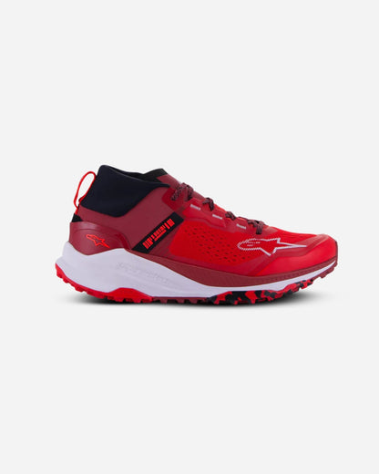 Chaussures Alpinestars Meta Xr V2 - Rouge vif/Rouge foncé/Blanc
