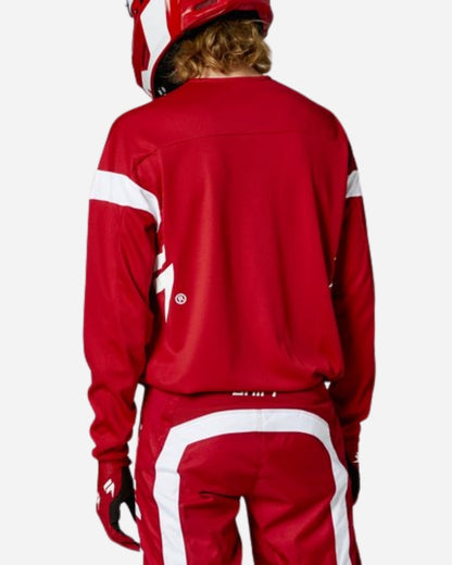 Maillot Shift Racing White Label Haut - Rouge