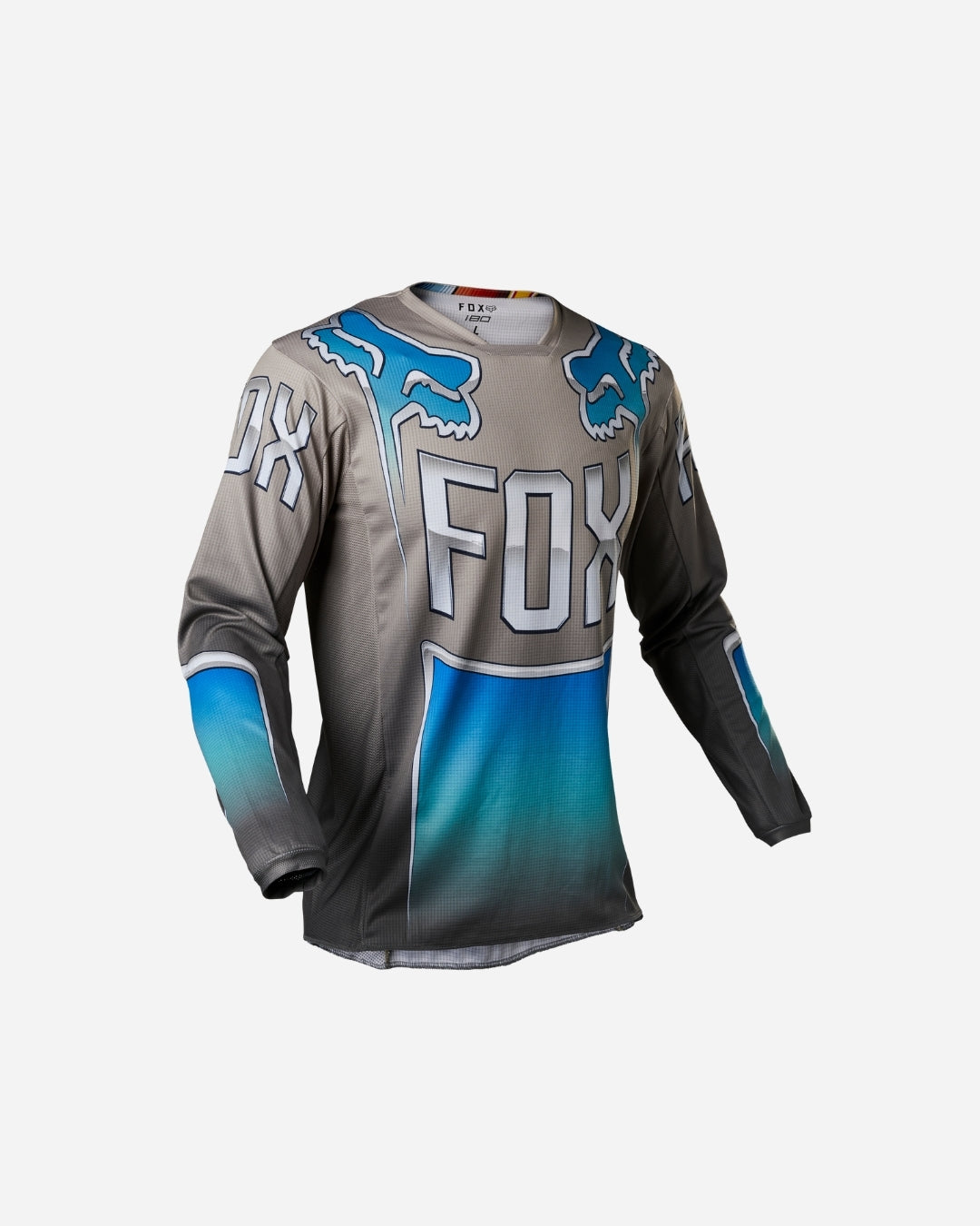 Maillot Fox Racing 180 Cntro - Bleu/Gris