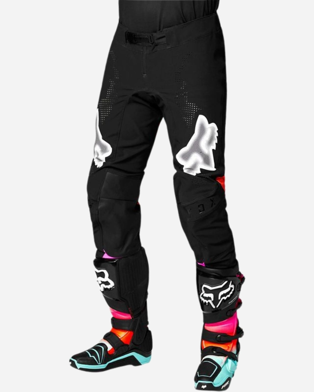 Pantaloni Fox Racing Flexair Pyre - Neri