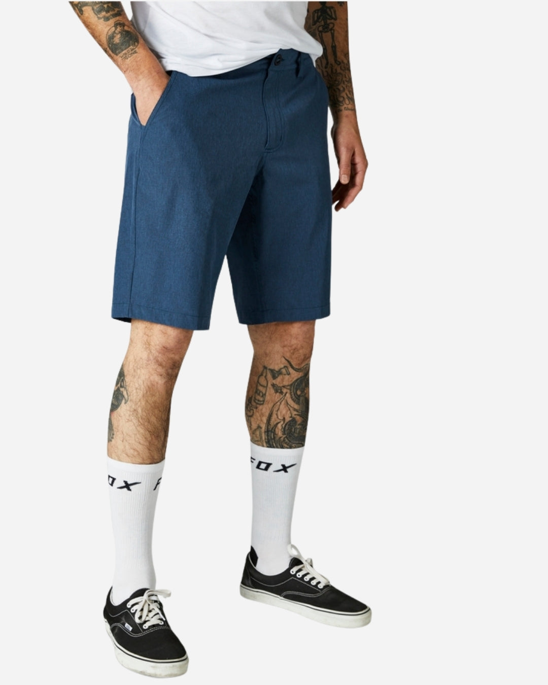 Pantaloncini Fox Racing Essex Stretch Tech - Blu