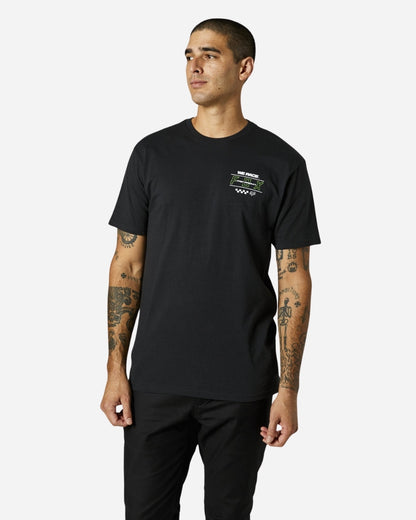Fox Racing PC Premium Kurzarm-T-Shirt – Schwarz