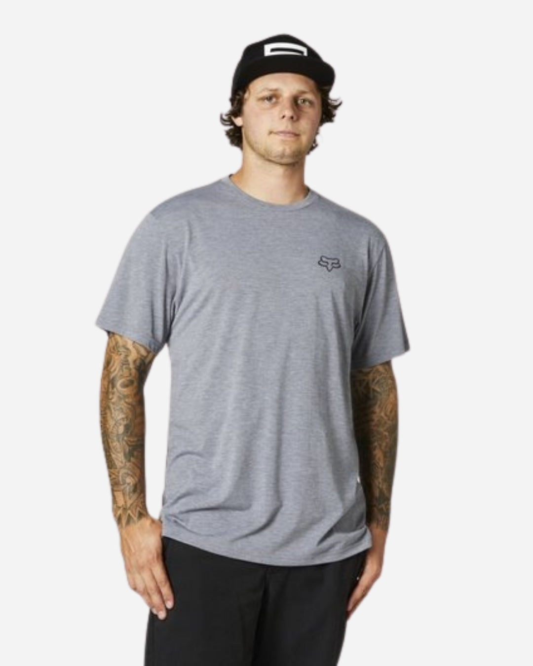 Fox Racing Burnt short-sleeved technical T-shirt - Heather Graphite