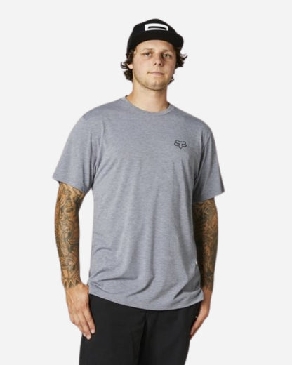 Fox Racing Burnt short-sleeved technical T-shirt - Heather Graphite