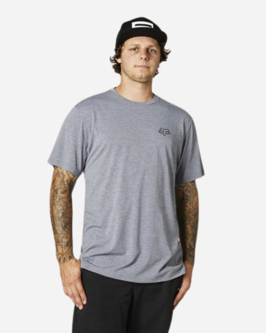 Fox Racing Burnt short-sleeved technical T-shirt - Heather Graphite