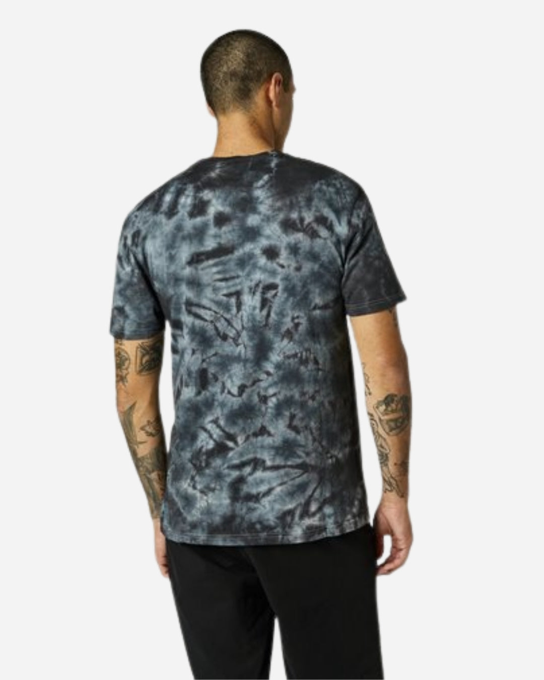 T-shirt Fox Racing Down N' Dirty manches courtes - Noir vintage