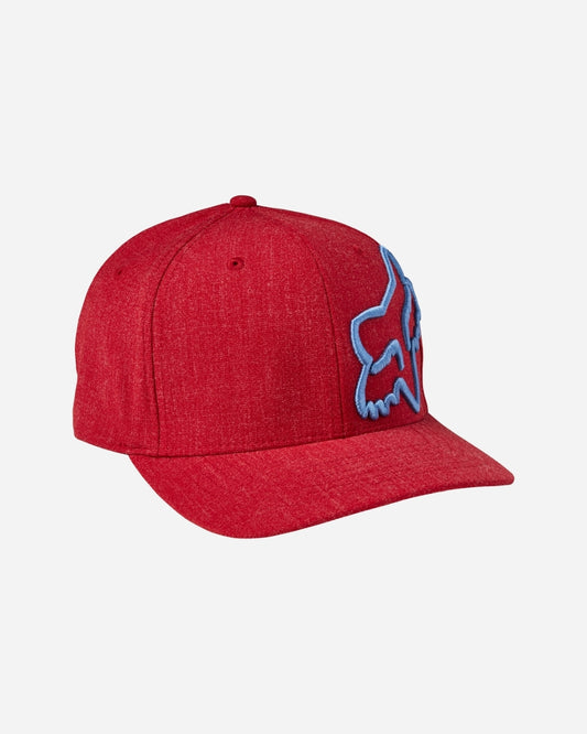 Casquette Fox Racing Clouded Flexfit 2.0 - Rouge
