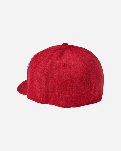 Casquette Fox Racing Clouded Flexfit 2.0 - Rouge