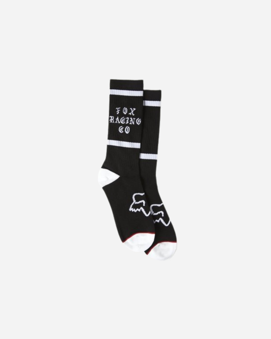 Fox Racing Top Coat Crew Socks - Black