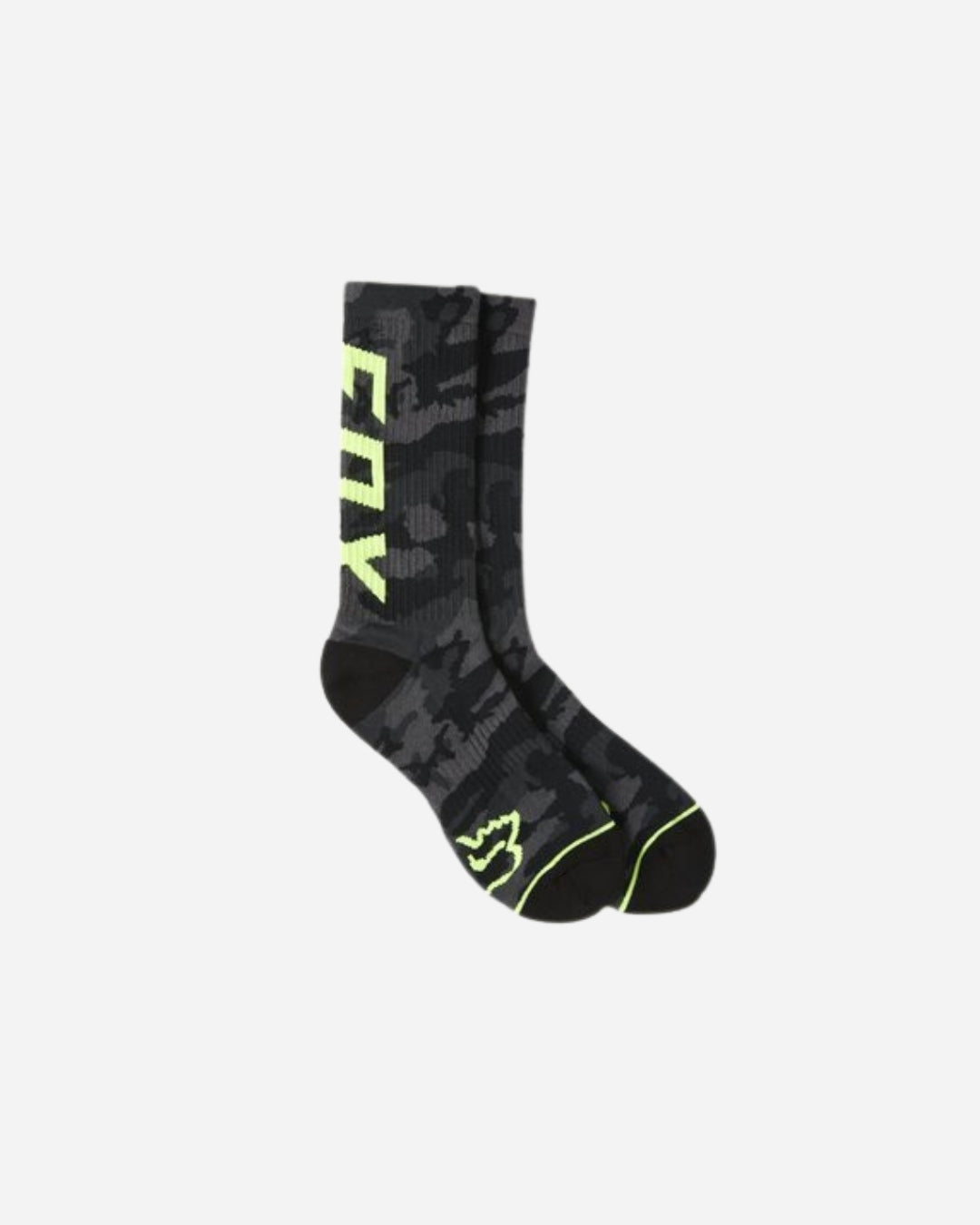 Calze Fox Racing Crew Cushioned - Nero/Camo