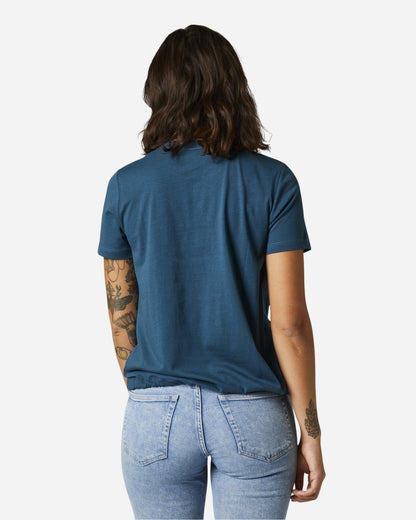 Fox Racing Palms Kurzarm-T-Shirt – Dunkelindigo