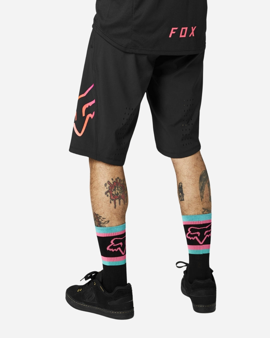 Short Fox Racing Defend - Noir
