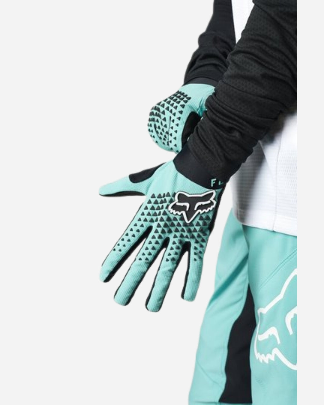 Guanti Donna Fox Racing Defend - Turchese