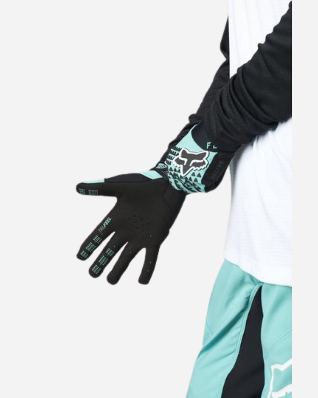Guanti Donna Fox Racing Defend - Turchese