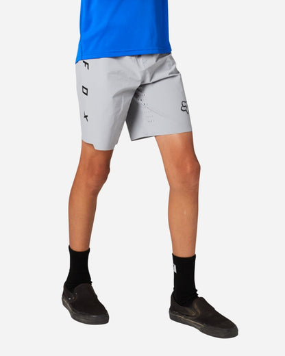 Short Enfant Fox Racing Flexair - Gris Acier