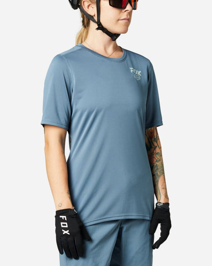 Maglia a maniche corte da donna Fox Racing Ranger - Blu notte